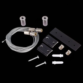 ST005.419.00 Тросовый подвес для магнитного шинопровода черный