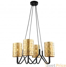 4001/4P-BK-GD (1) ЛЮСТРА