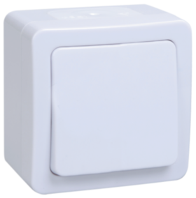 IEK Выключатель 1-ый накладной ГЕРМЕС