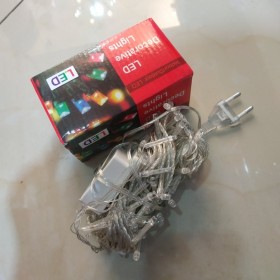 Гирлянда 20м теплая с мерцанием