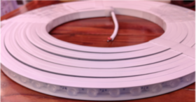 Лента светодиодная уличная 2835 48д/м 16w 1800K 16x16мм