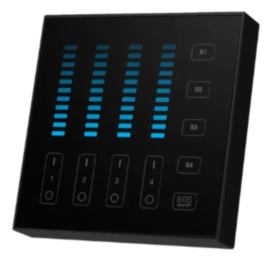 Панель сенсорная  4-зонный дистанционного управления black