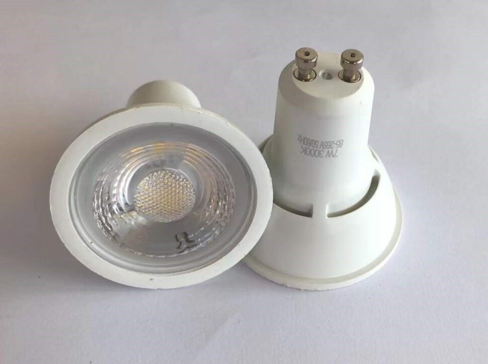 Светодиодная лампа GU10 7W 3000K 85-265V