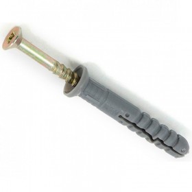 Дюбель-гвоздь 6х40, потайной борт (200ф) пакет/коробка ЭЛЬБРУС