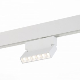 ST362.546.06 Магнитный трековый светильник белый LED 1*6W 4000K 532Lm Ra>80 36о IP20 L120xW22xH134 48V