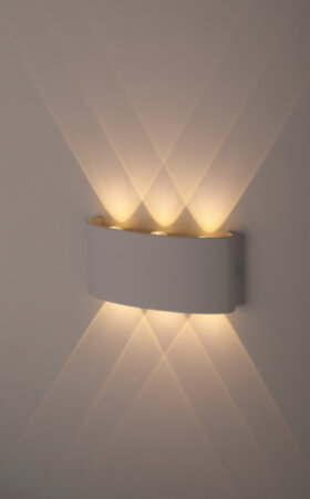 Светильник WL12 WH ЭРА  Декоротивная подсветка светодиодная ЭРА 6*1Вт IP 54 белый (20/800)