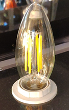 Светодиодная лампа Феламен C35 E14 9W 3000K свеча