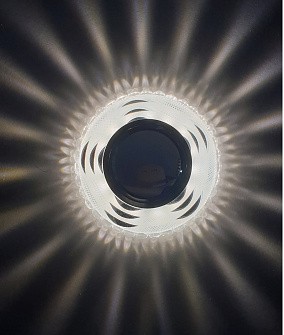 D0802L-11 прозрачный (clear) + белый (white) 102*22mm 50шт./коробка