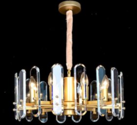 8672A//8A BRS CR+CL (1/10) Люстра