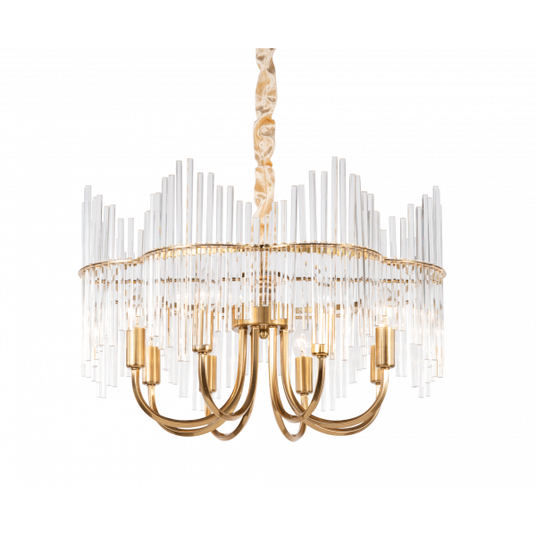 5451P/8 PT BRS (1) Люстра NW