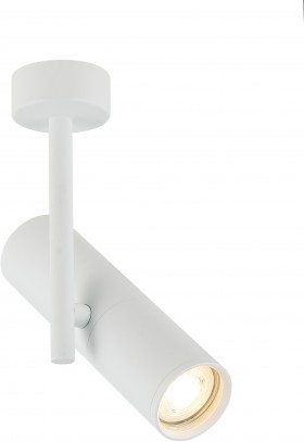 IL.0005.4200-1 WH Светильник GU10 1*50W настенный спот Белый