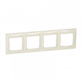 LEGRAND VALENA крем рамка 4-ая гориз 20шт