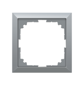 Рамка промежуточная для монтажа устройств 55х55, алюминий