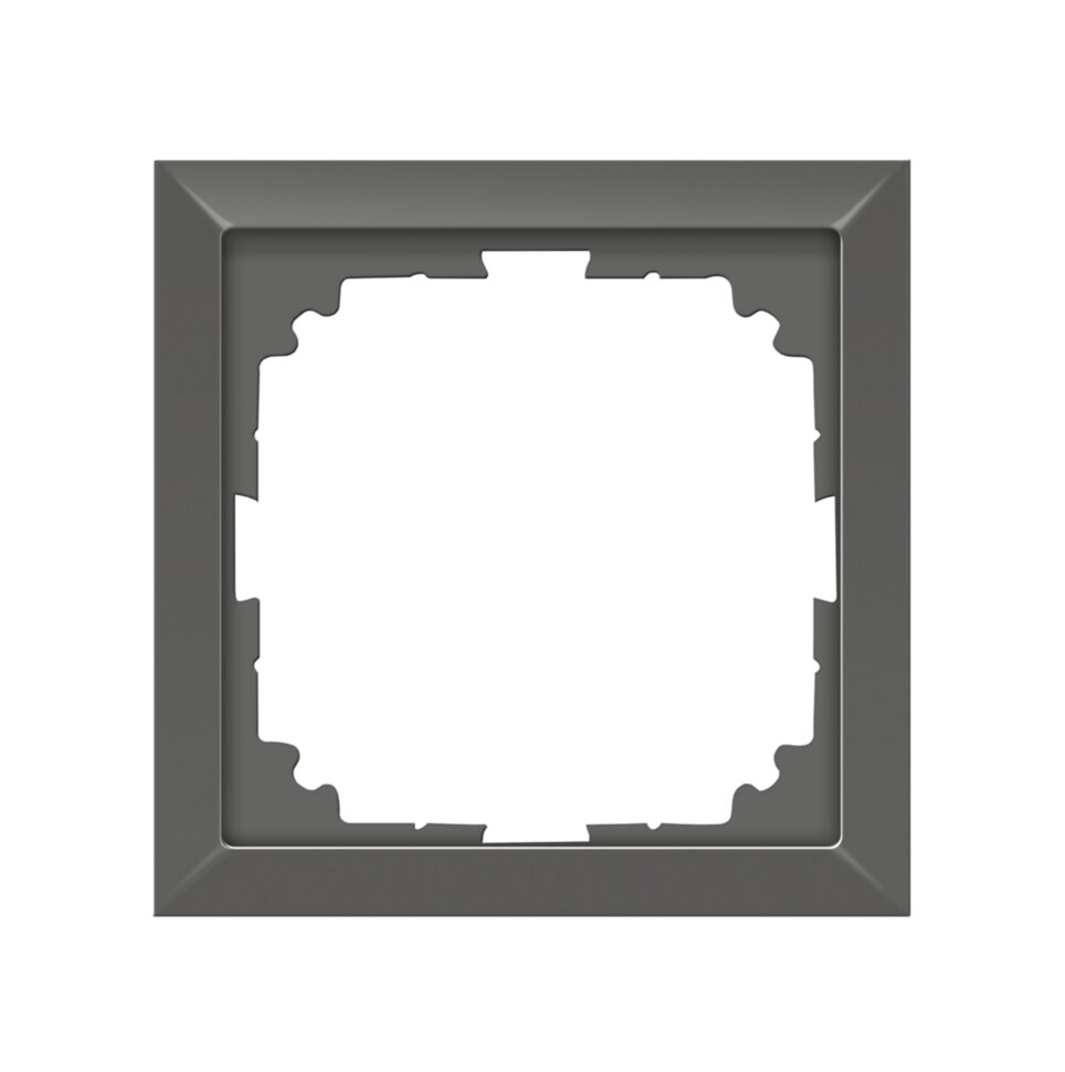 Рамка промежуточная для монтажа устройств 55х55, матовый шоколад