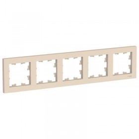 Рамка 5-м бежевый AtlasDesign