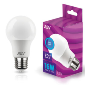 REV Лампа сд A60 Е27 16W, 6500K, дневной свет