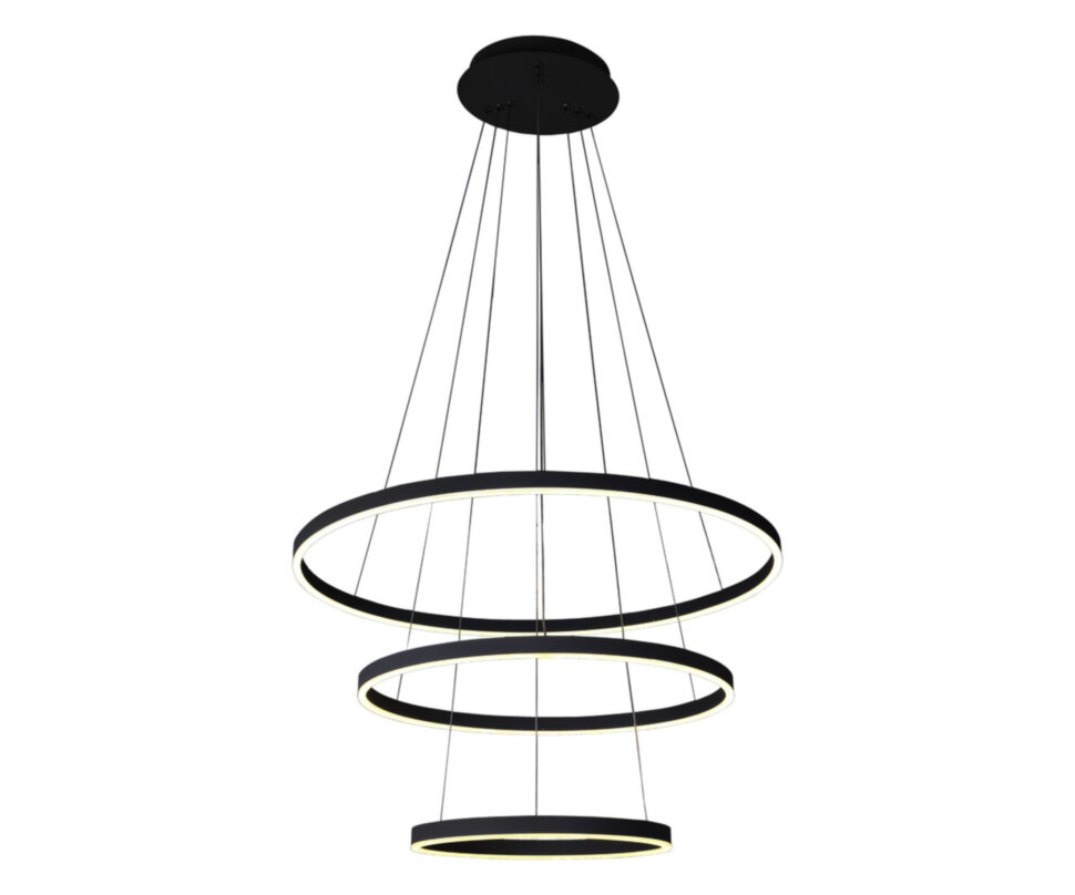 Люстра подвесная Meridiana 111D6301P/3 100W 4000k/black(4-6-8)