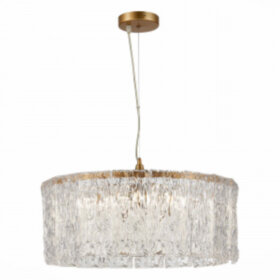 SLE283203-06 Люстра подвесная Золотистый/Прозрачный E27 6*40W
