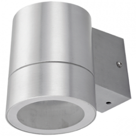 Ecola 8003A св-к прозр.цилиндр металл.сатин-хром IP65 1*GX53 114х140х90 FS53C1ECH