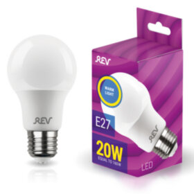 REV Лампа сд A60 Е27 20W, 2700K, теплый свет