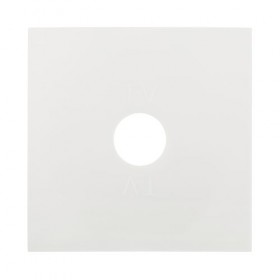 Накладка розетки TV  (бел.) LK60 (50шт) 1кор.=500шт