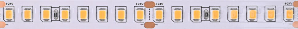 Лента с/д  3570-160 15Вт 3000К 24V (5м) LUX IP20