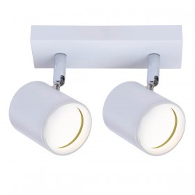 IL.0005.5115-2 Светильник GU10 2*50W настенный спот Белый
