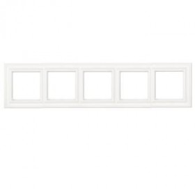 Jung Серия Eco Profi Deco  рамка, 5 постов, антрацит