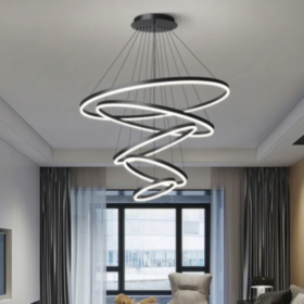 Люстра подвесная Meridiana 11D6301P/5 150W 4000k/black