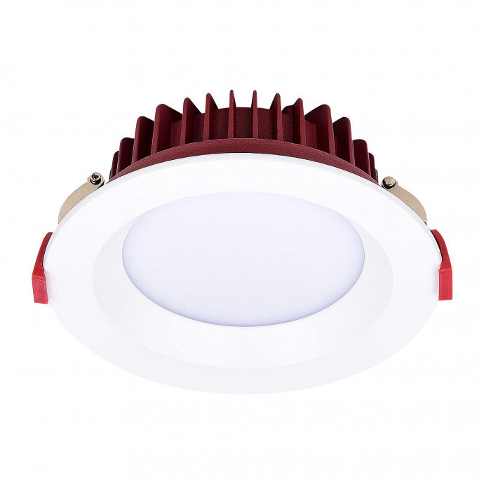 ST752.548.18 Св-к встр. Белый LED 1*18W 4000K 1440Lm Ra80 100о IP44 D140xH52 100-240VV