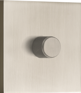 Donel N96 Светорегулятор поворотный Triac, LED 100 Вт (акт.нагрузка-макс. 300Вт), Никель, серия DT