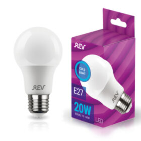 REV Лампа сд A60 Е27 20W, 6500K, дневной свет