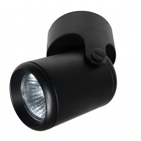 IL.0005.6100 Светильник GU10 1*50W настенно-потолочный «мини спот» Черный