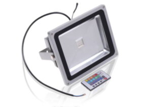 Светодиодный прожектор DRE  RGB  50W  IP65 (40)