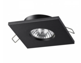 370805 SPOT NT22 287 черный Светильник встраиваемый влагозащищенный IP44 GU10 50W 220V AQUA