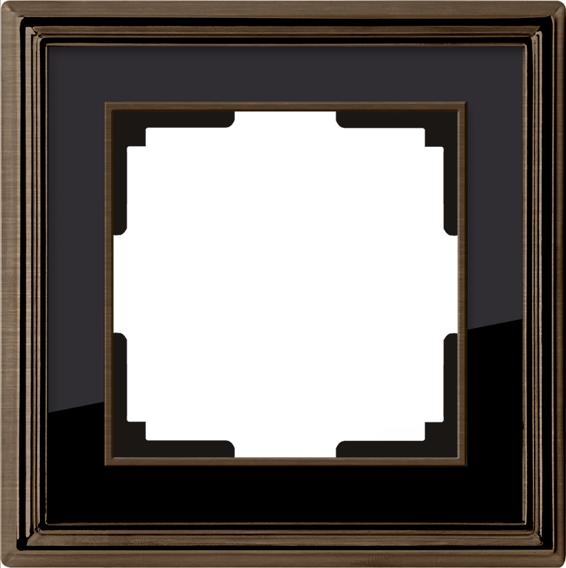 WL бронза/черный 1 рамка WL17-Frame-01