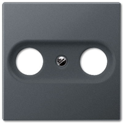 Jung Серия ECO Profi крышка для розетки TV-FM, антрацит