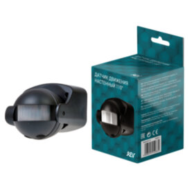 Датчик движения REV Ritter  'AKTION' 110°. Цвет: черный. IP44