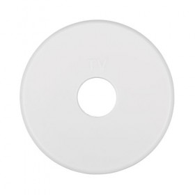 Накладка розетки TV (бел.) LK Vintage (40шт.) 1кор.=400шт.