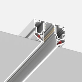 ST039.529.00 Шинопровод 48 под натяжной потолок ST-Luce Белый Длина 2 000мм