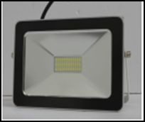 Прожектор с/д LEEK LE FL SMD LED5 30W CW (20) IP65 холодный белый (ультратонкий) , цвет корп.- белый