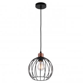 MD.0229-1-P BK Люстра подвесная 1*60Вт E27