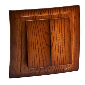 Larissa Выкл 2-х клавишный Черешня