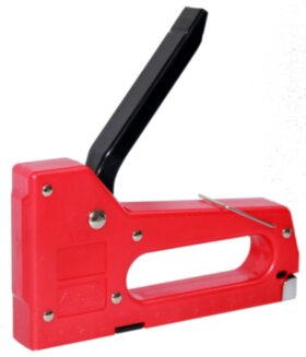 Степлер мебельный Bohrer  4-8 мм усиленный (тип скобы 53) металлический TUV/GS (40/10/1)