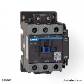 Контактор NXC-40 40А 220В/АС3 1НО+1НЗ 50Гц (R) CHINT 836780