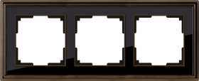 WL бронза/черный 3 рамка WL17-Frame-03
