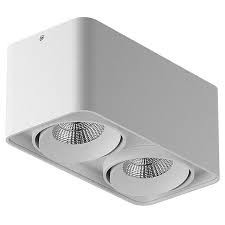 052126-IP65 Светильник MONOCCO LED 2х10W 1200LM 30G БЕЛЫЙ 4000K (в комплекте)