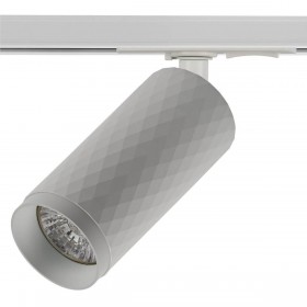 IL.0010.0007 WH Светильник на однофазный трек 220В. GU10. Белый
