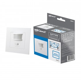 REV Датчик движения DDV-05 встраиваемый 160°, 500Вт, 10-420с, 9м, 3-2000Лк, белый, düwi