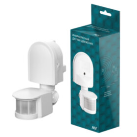 Датчик движения REV Ritter  DD-1 Standart 180°. Настенный. Цвет: белый. IP44